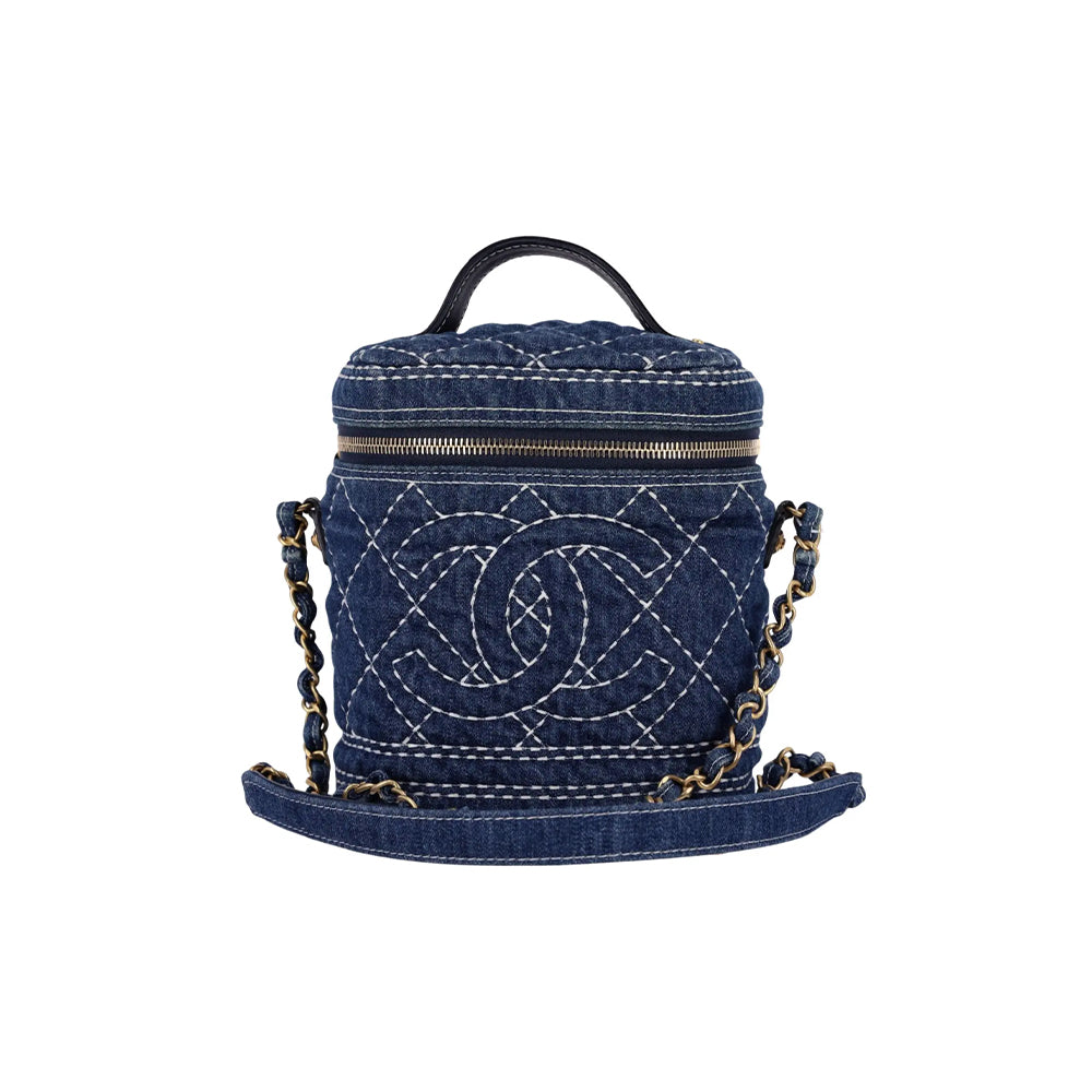 Quilted Denim Bag