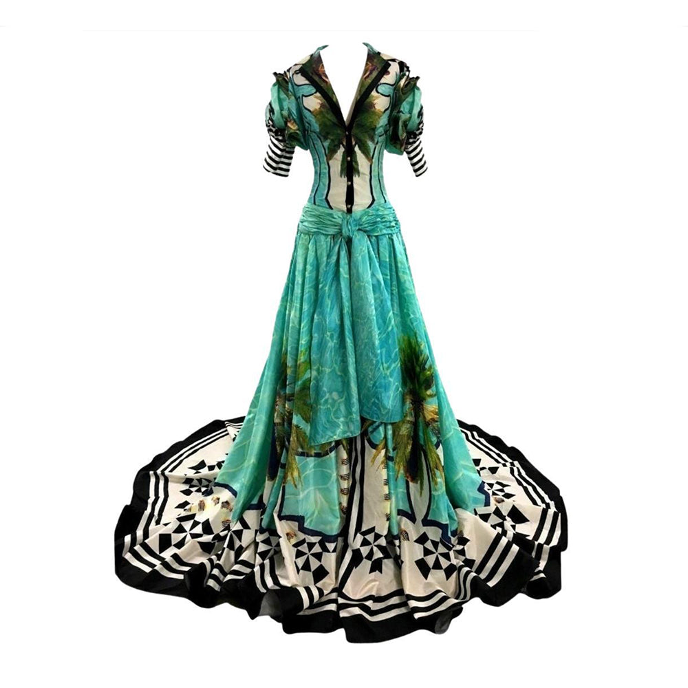 Turquoise Gown S/S 2006